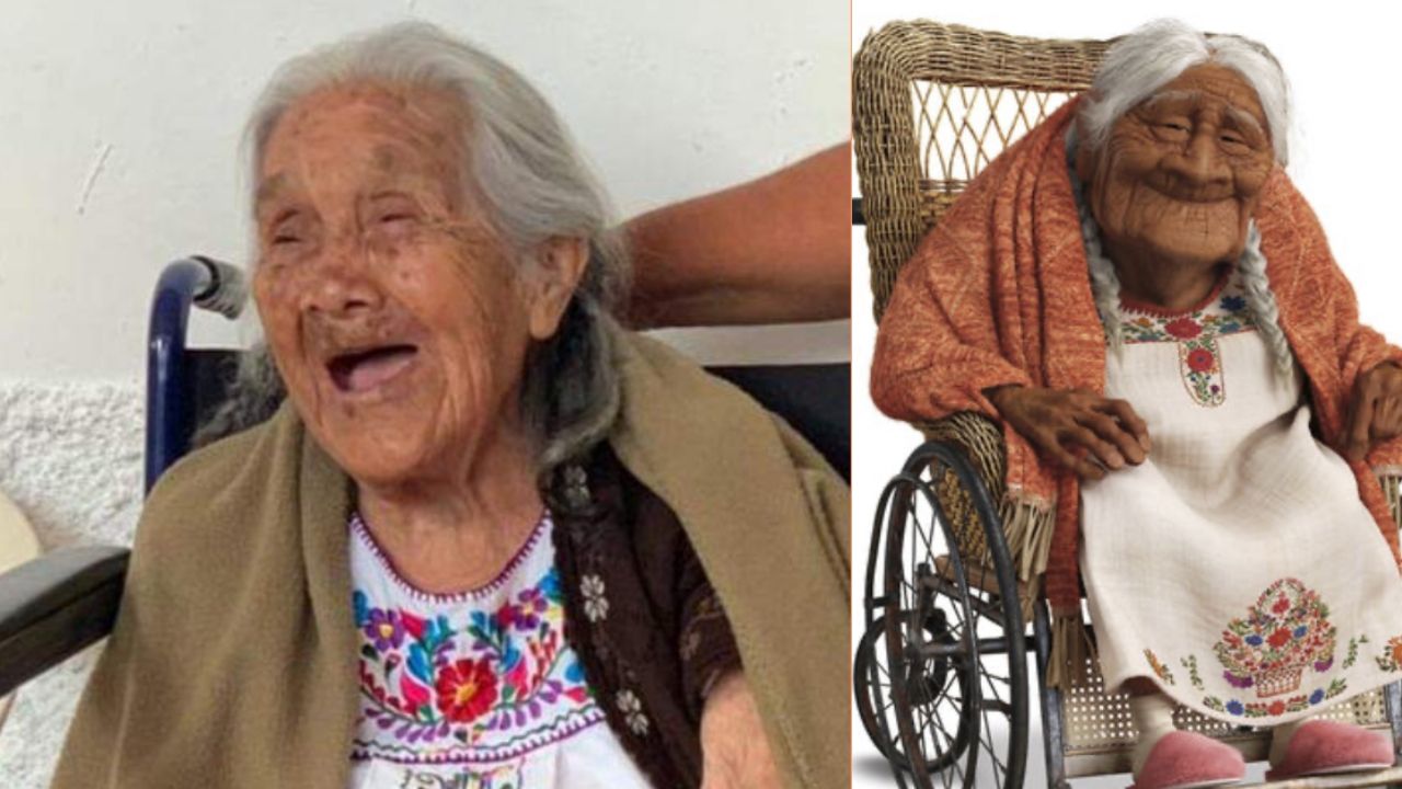 Abuela con gran parecido a “Mamá Coco” celebra su cumpleaños 108 con una publicación que se vuelve viral
