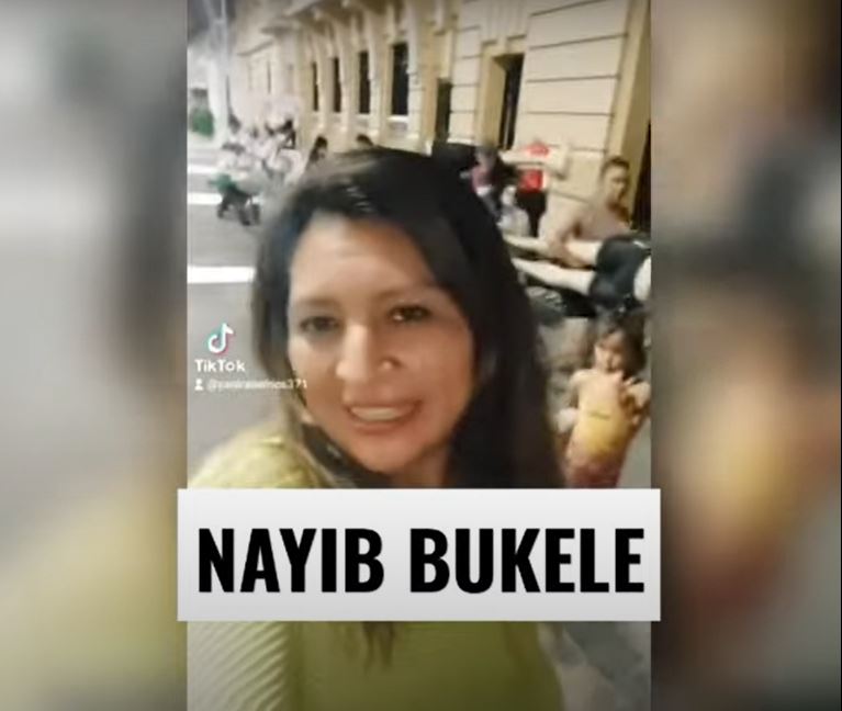 “Venga a hacer el bailecito”: la invitación de la tiktoker Yanira Berríos al presidente Nayib Bukele