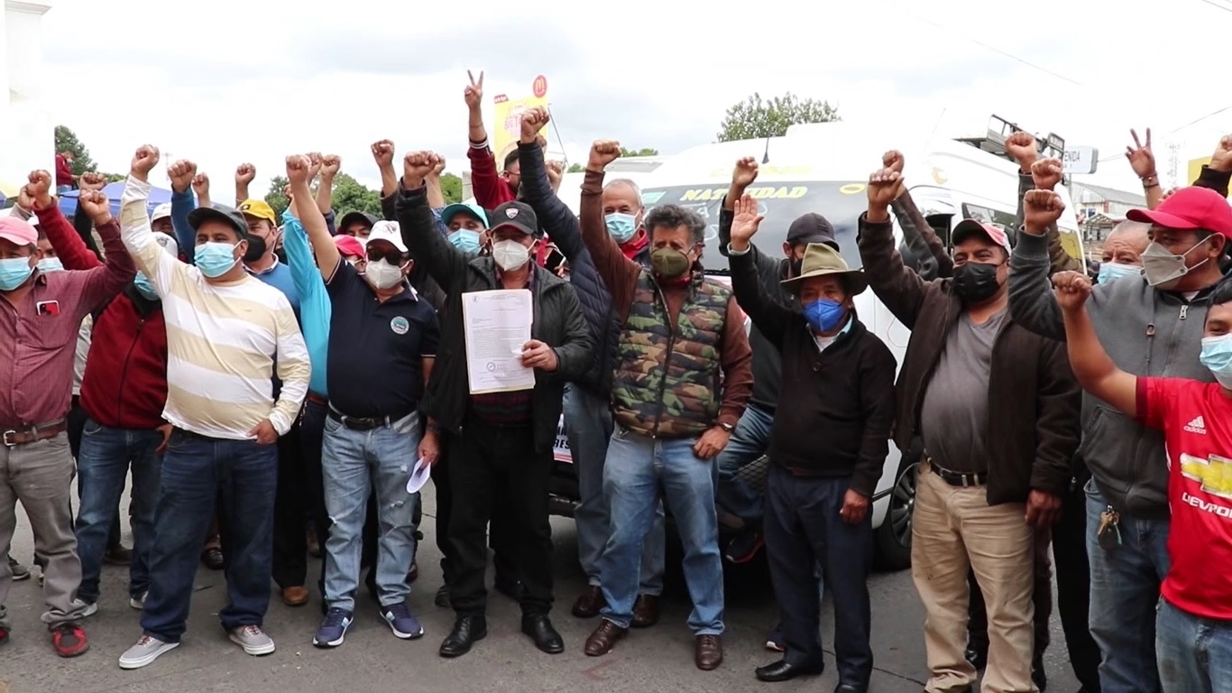 VIDEO | Transportistas de Quiché le dan ocho días a Gobierno para que bajen el precio de los combustibles