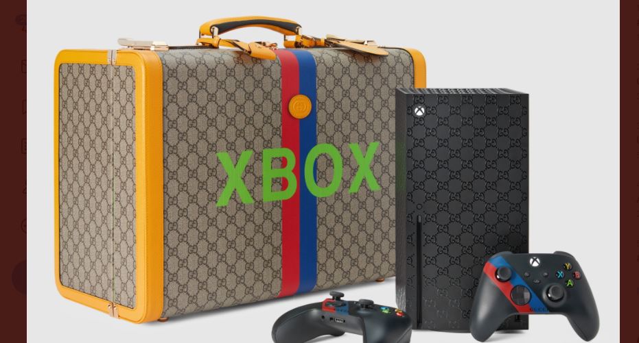 Cómo es la excéntrica videoconsola de US$10 mil que Xbox y Gucci lanzarán al mercado