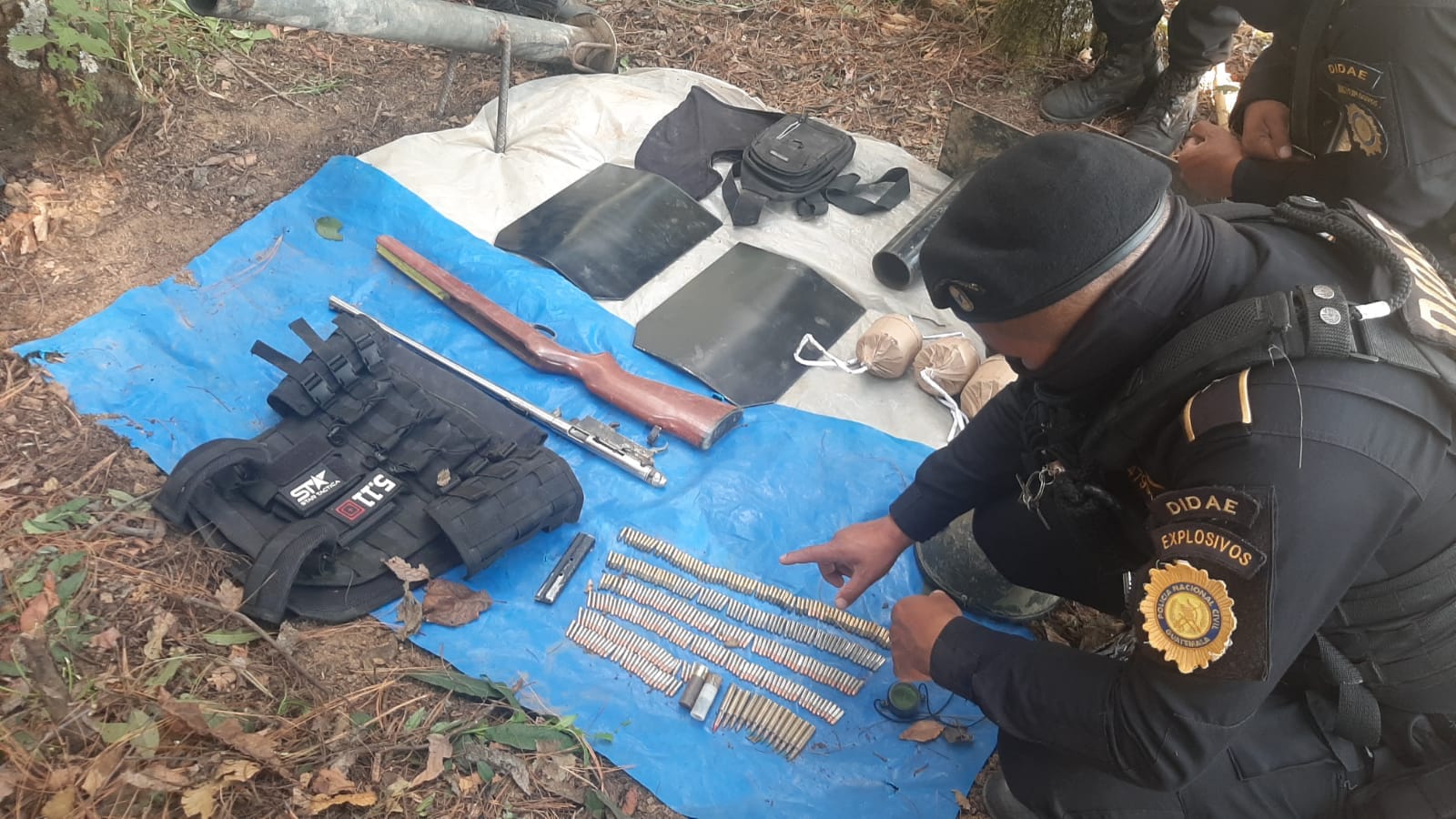 Sololá: localizan más armamento y explosivos caseros en zona de conflicto durante estado de Sitio