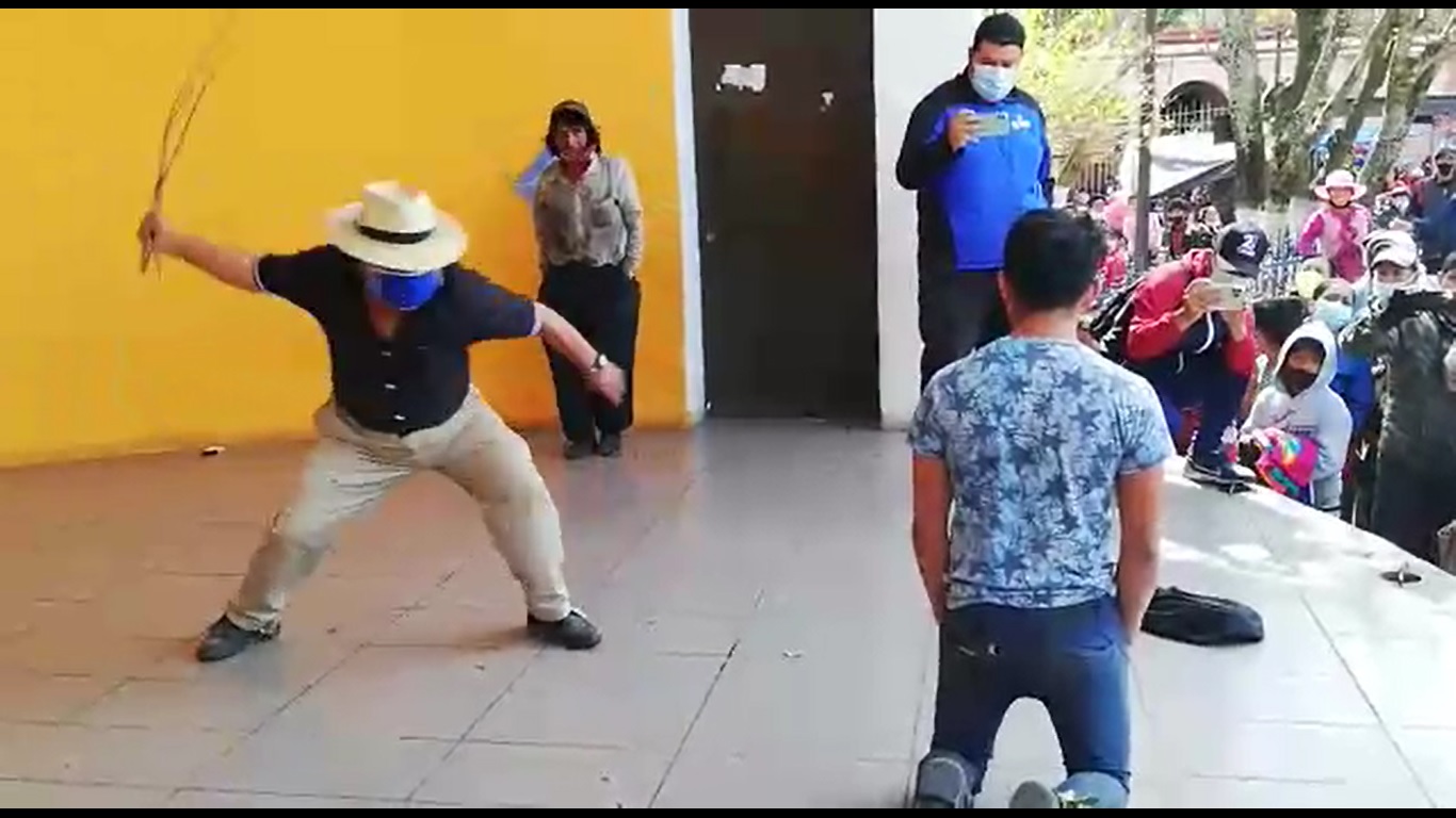 VIDEO | 18 personas azotadas por autoridades indígenas en lo que va del año 2021 en Quiché