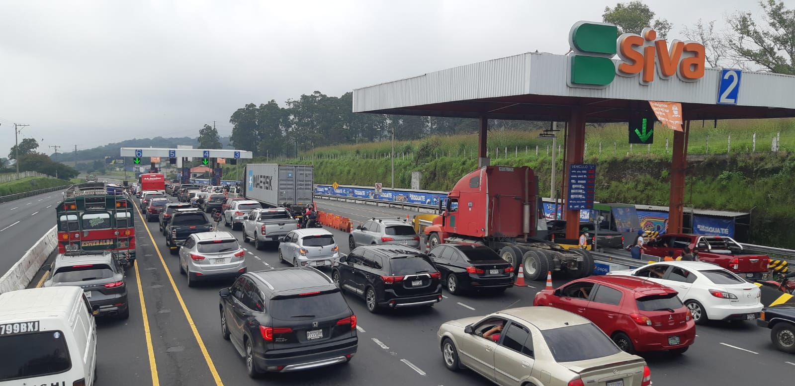 Giammattei informa de reducción del peaje en la Autopista Palín-Escuintla