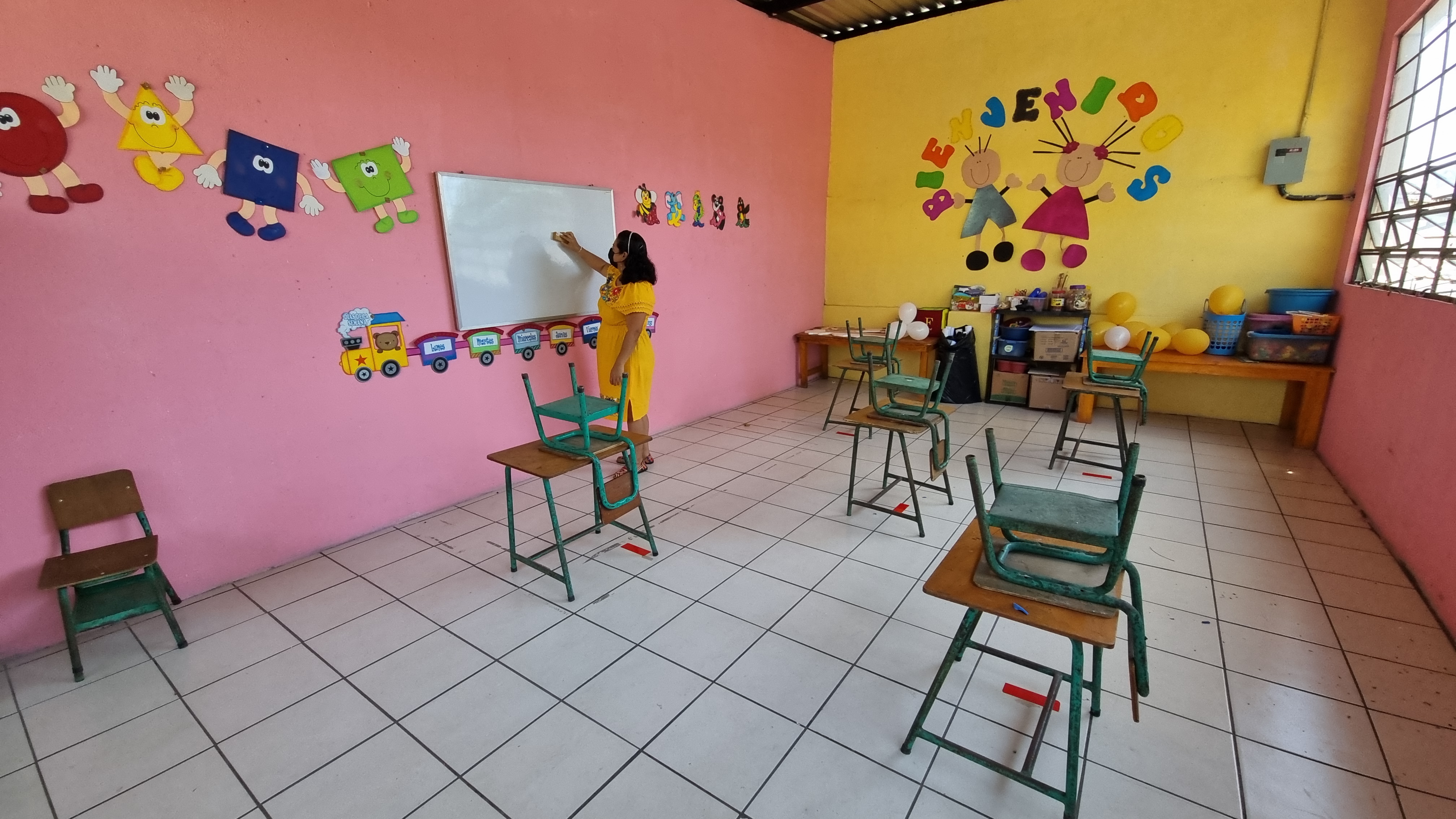 Así fue el regreso a clases en Guatemala, con el 65% de municipios en alerta roja por el covid-19