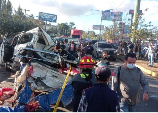 ACCIDENTE KM 19.5 RUTA INTERAMRICANA