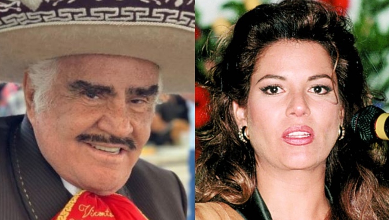 Vicente Fernández y Patricia Rivera