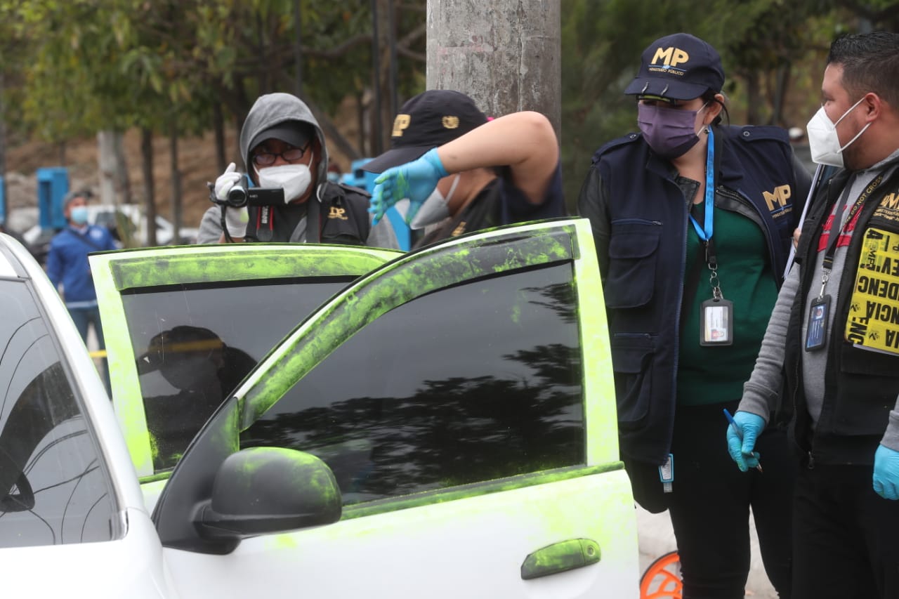 Asesinan a taxista en la zona 7 capitalina y autoridades capturan a supuestos sicarios