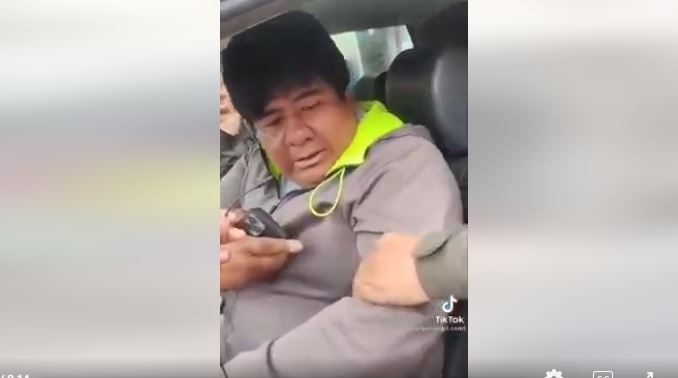 Video: en pleno conflicto en Ucrania, se hace viral la respuesta de un conductor ebrio a las autoridades bolivianas