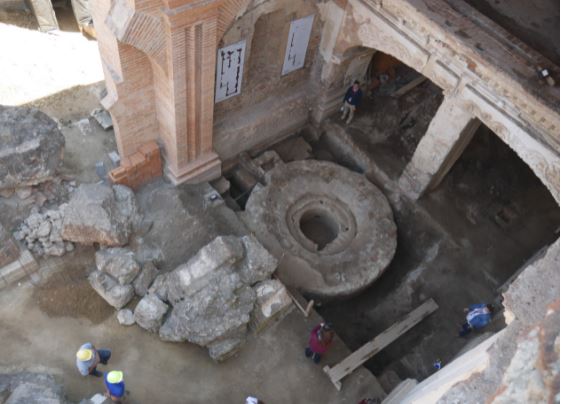 Descubren un enorme molino en Antigua Guatemala y arqueólogos creen que es una pieza clave de la industria