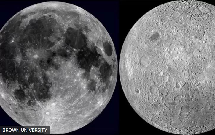 dos caras de la luna