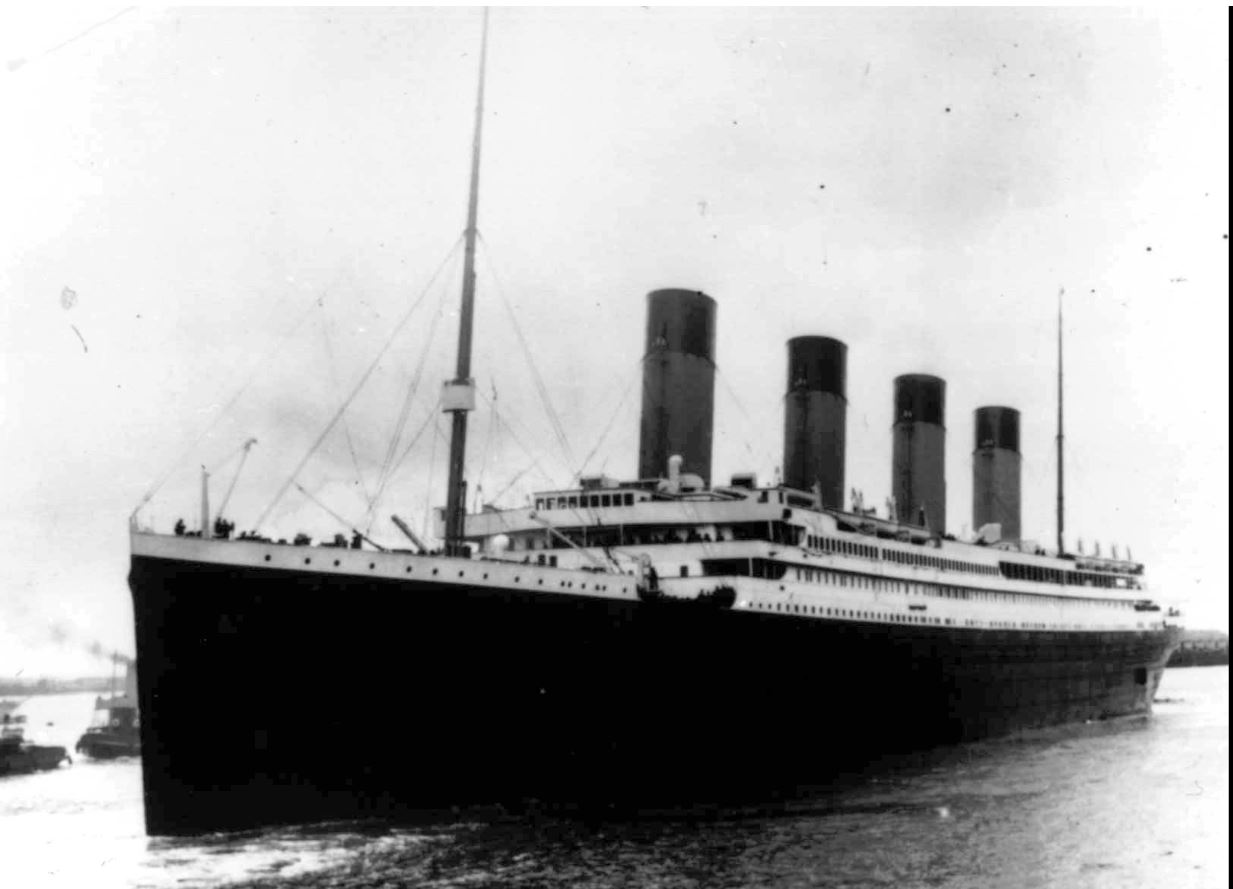 La trágica noche del Titanic, el legendario trasatlántico que se hundió