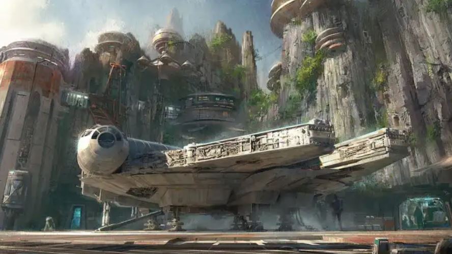 Star Wars: el proyecto “ultrasecreto” para construir el Halcón Milenario en un viejo hangar