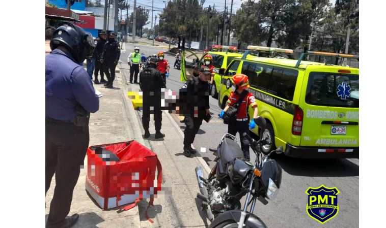 Qué se sabe de dos presuntos motoladrones armados que murieron en una balacera en plena zona 11