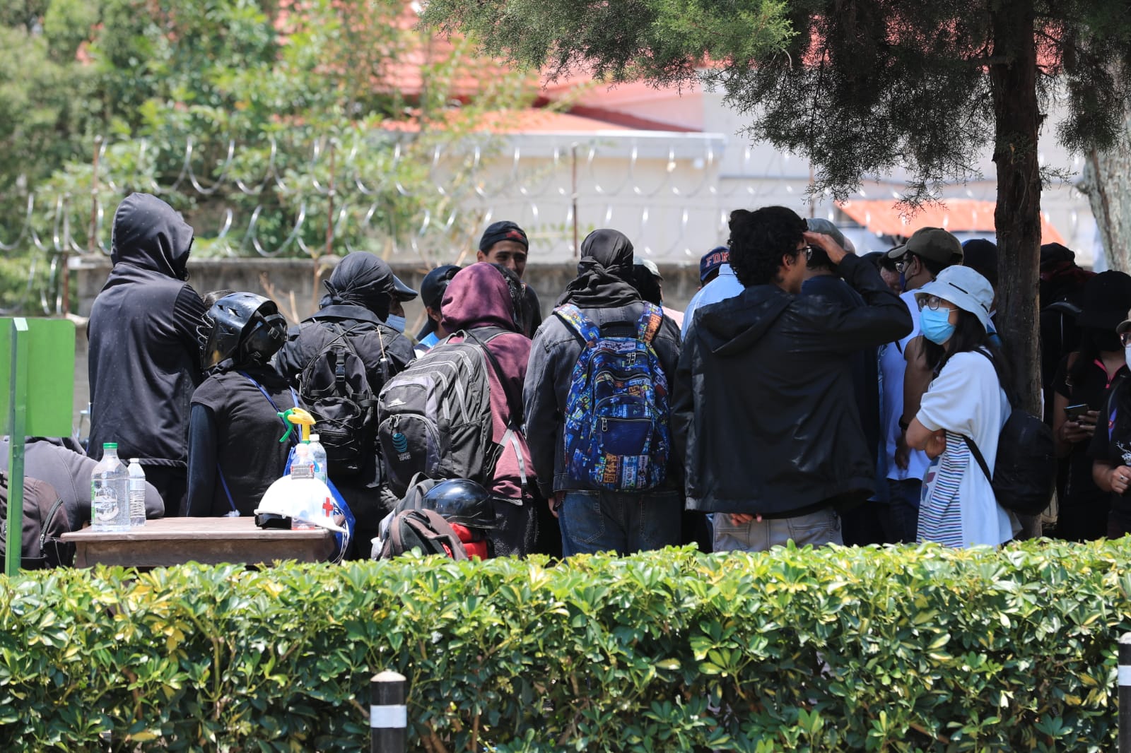 Comunidad sancarlista cuestiona uso de la fuerza en la elección de rector