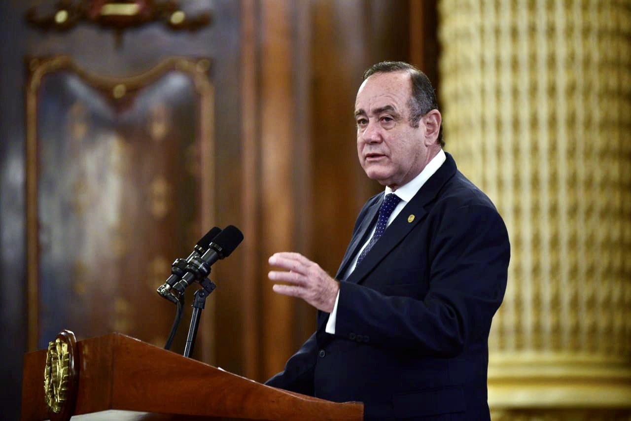 Alejandro Giammattei, presidente de Guatemala