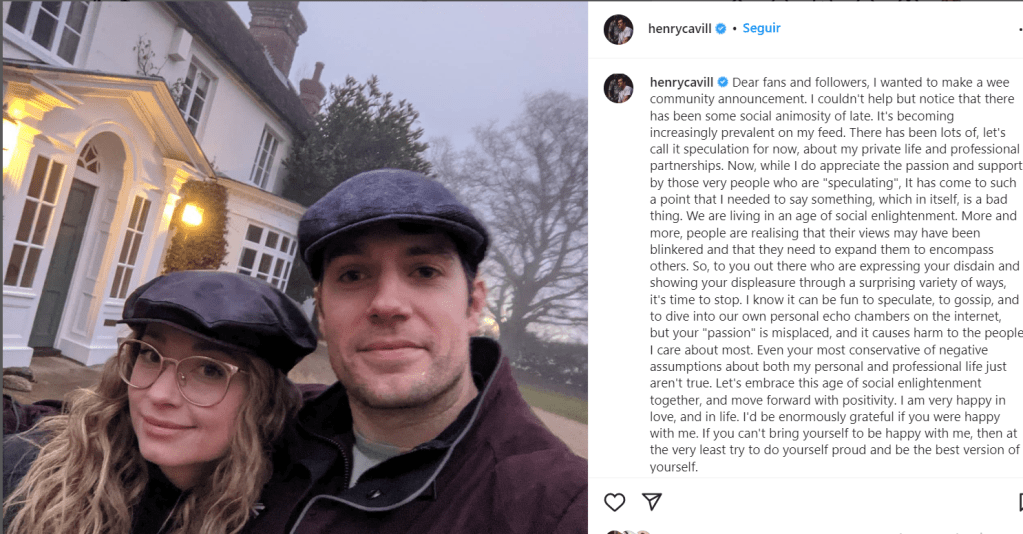 Henry Caville tiene novia, la historia con Shakira después de la ruptura con Piqué, no podría ser