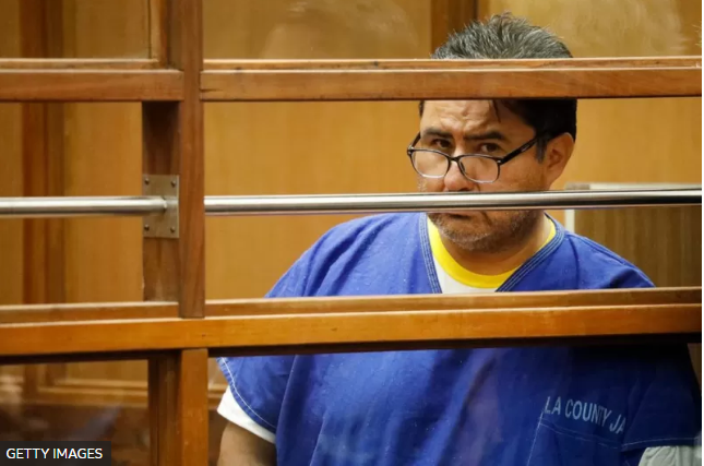 Naasón Joaquín García fue condenado este miércoles en los tribunales de Los Ángeles. GETTY IMAGES