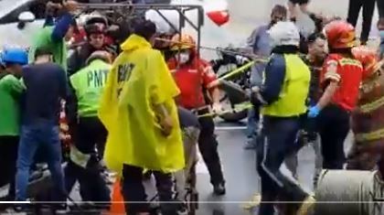 Cinco trabajadores de Empagua son arrastrados por las correntadas y dos de ellos están desaparecidos
