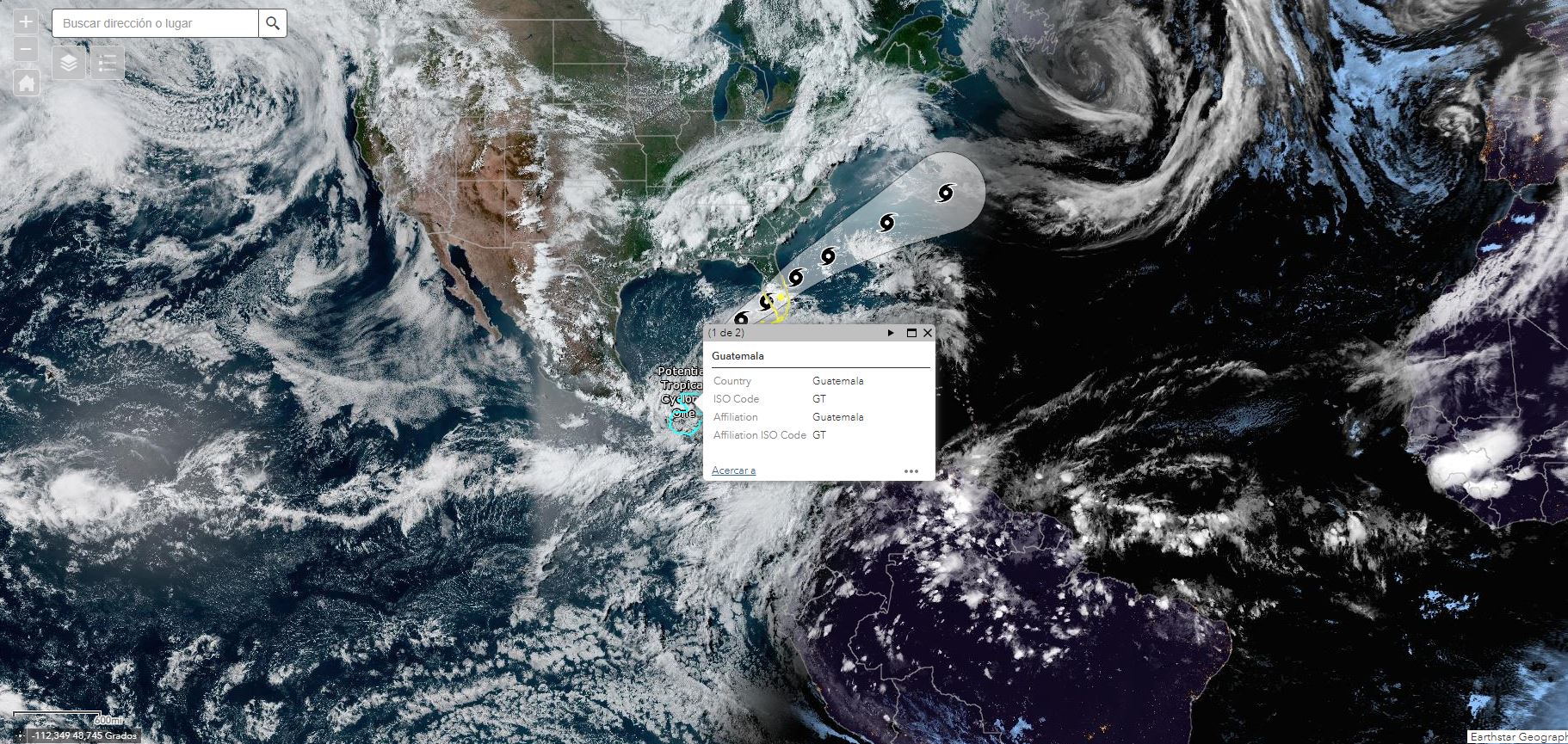 Se forma la depresión tropical UNO en el océano Atlántico y así impactará en Guatemala, según Insivumeh