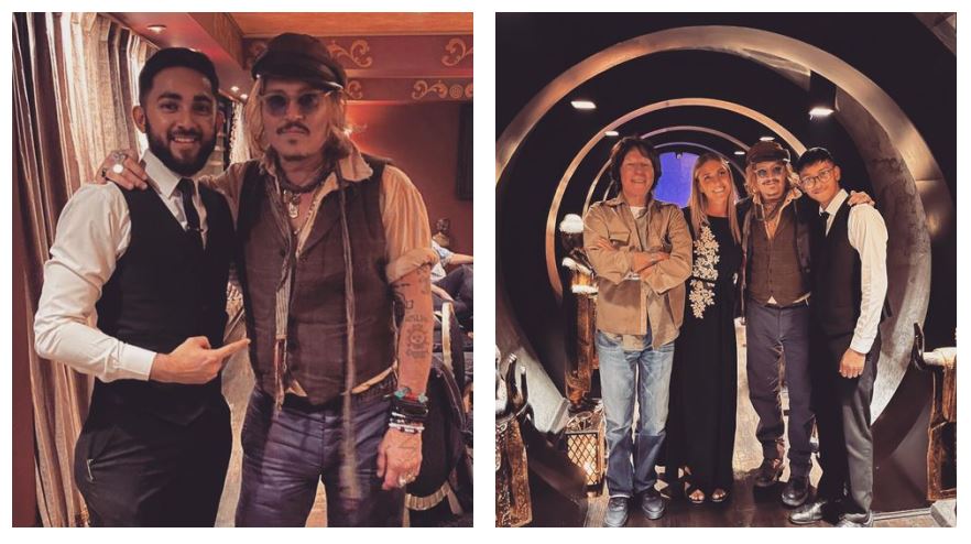 Johnny Depp celebra victoria de juicio contra Amber Heard