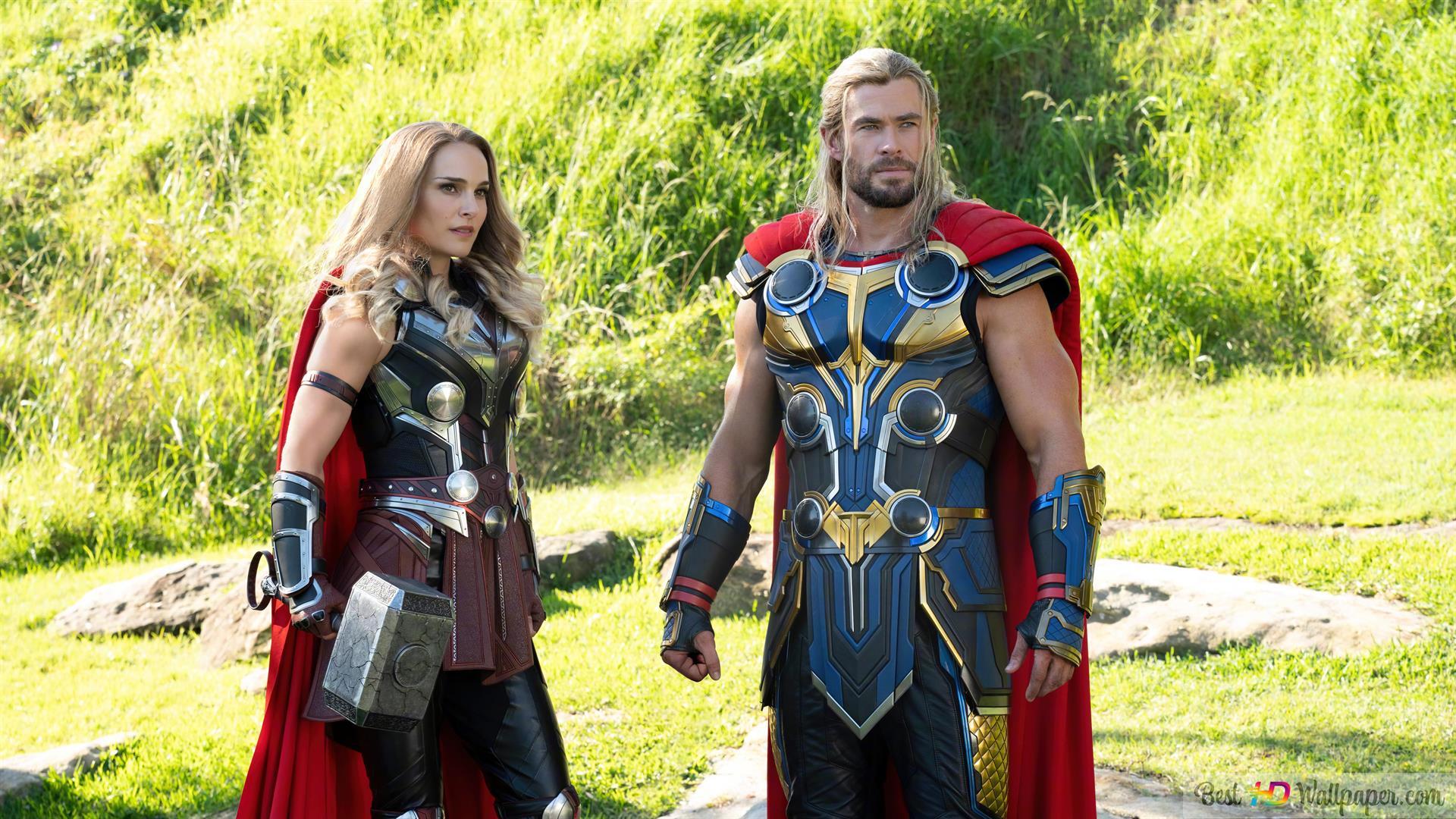 Chris Hemsworth y Natalie Portman
