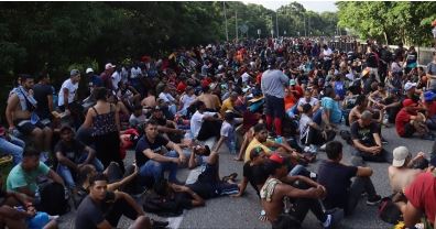 Caravana de 4 mil migrantes