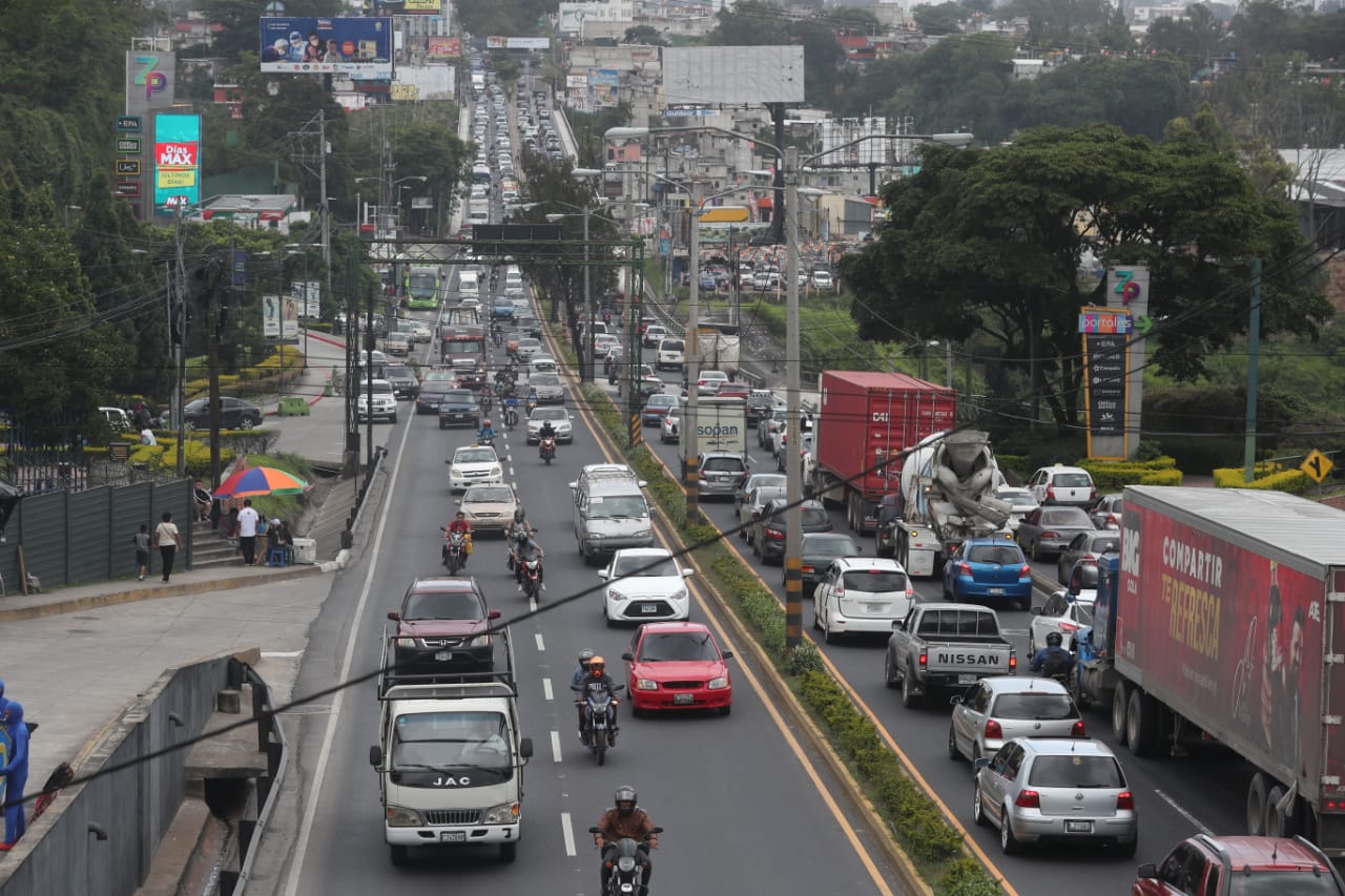 Vehículos en Guatemala