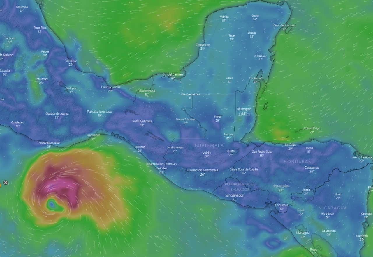Huracán Bonnie: ya no representa peligro para Guatemala y se aleja