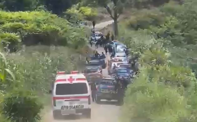 Imágenes: enfrentamiento armado en finca de Purulhá deja varios agentes heridos de bala