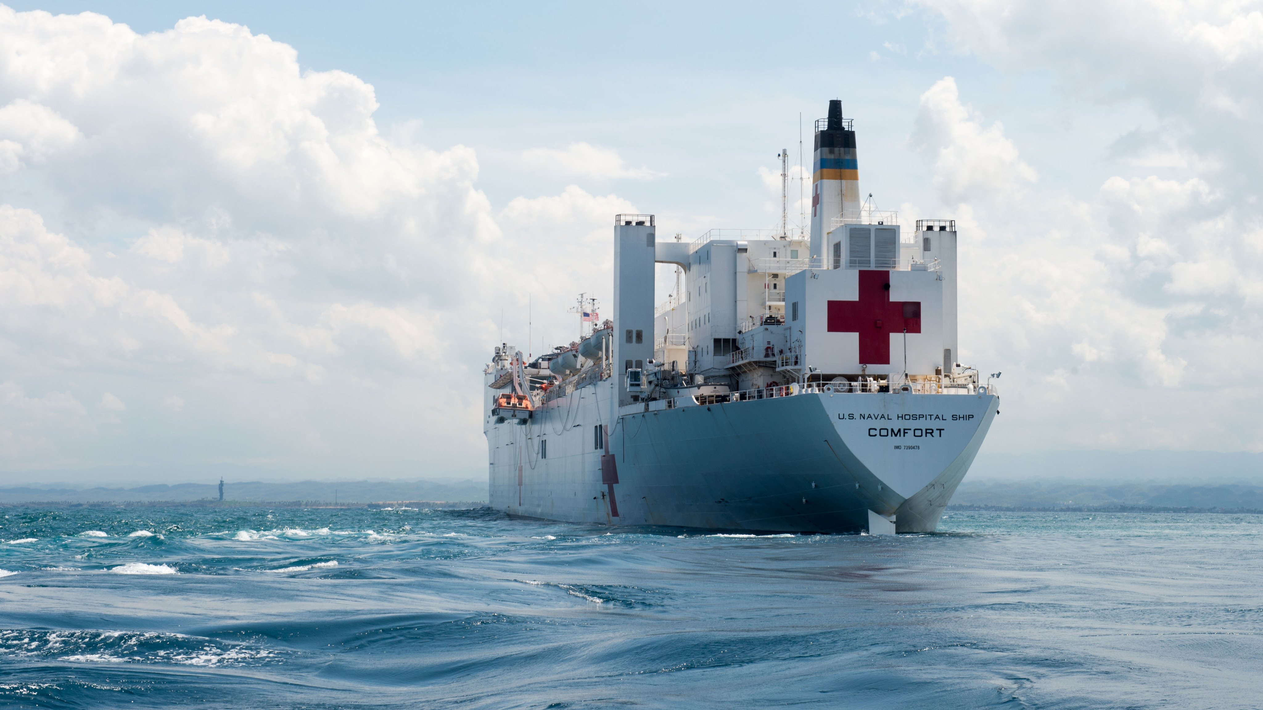 USNS Comfort, el buque hospital de EE. UU. que visitará Guatemala y otros países y esta es su misión