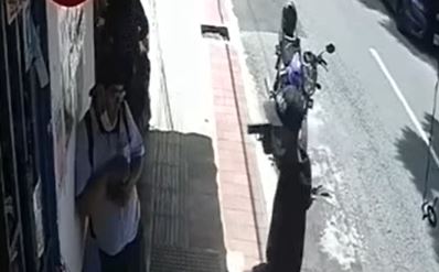 Extracto de un video de un asalto en la zona 10