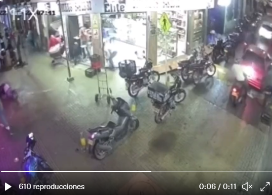 Video: Sicarios disparan en medio de una multitud y desatan el pánico en Colombia