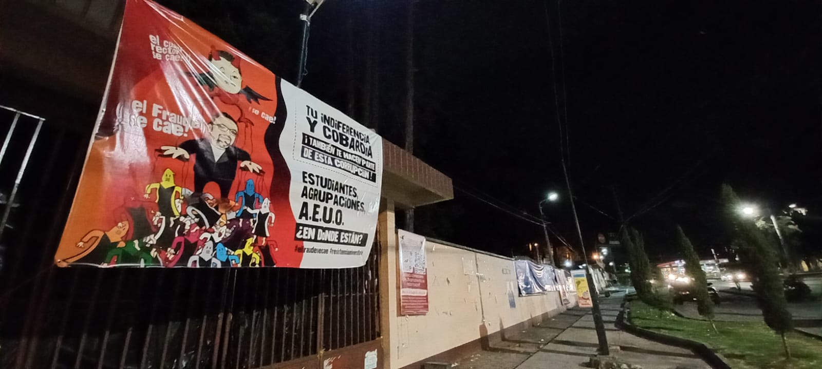 Estudiantes en el Cunoc denuncian que fueron atacados y amedrentados por “grupos de choque” que vinculan a Walter Mazariegos