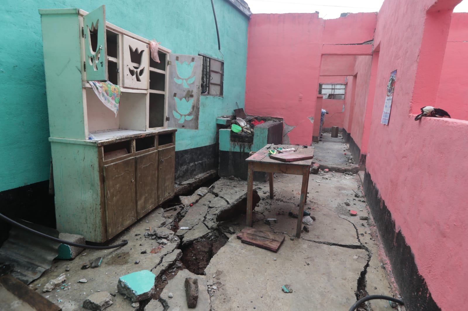 Grietas en Palencia: Conred revela las causas del fenómeno que ha provocado la evacuación de decenas de vecinos