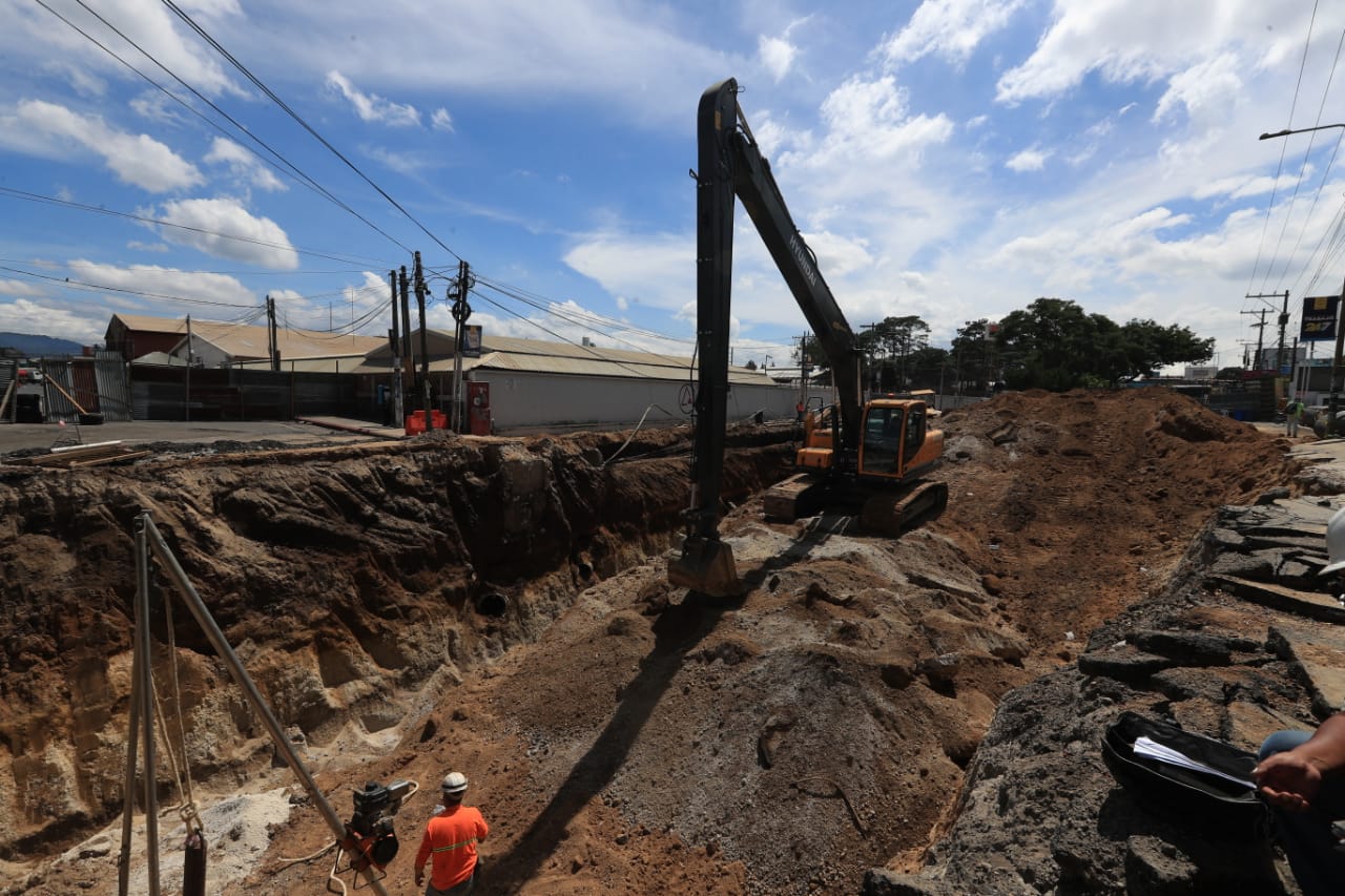 Hundimiento en Villa Nueva: a un mes de la tragedia así avanza la reparación en la calzada Concepción