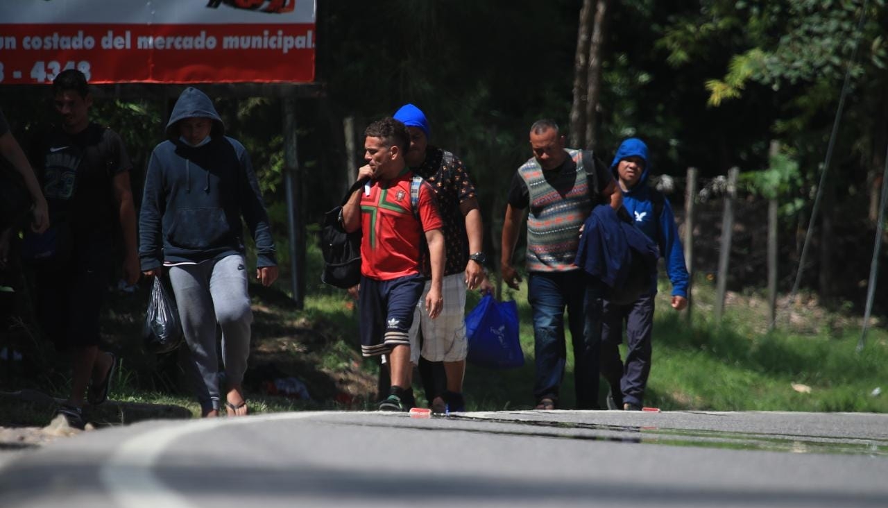 Migrantes venezolanos en Guatemala