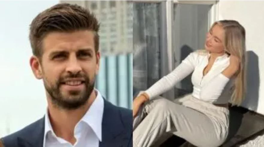 Piqué y Clara Chía