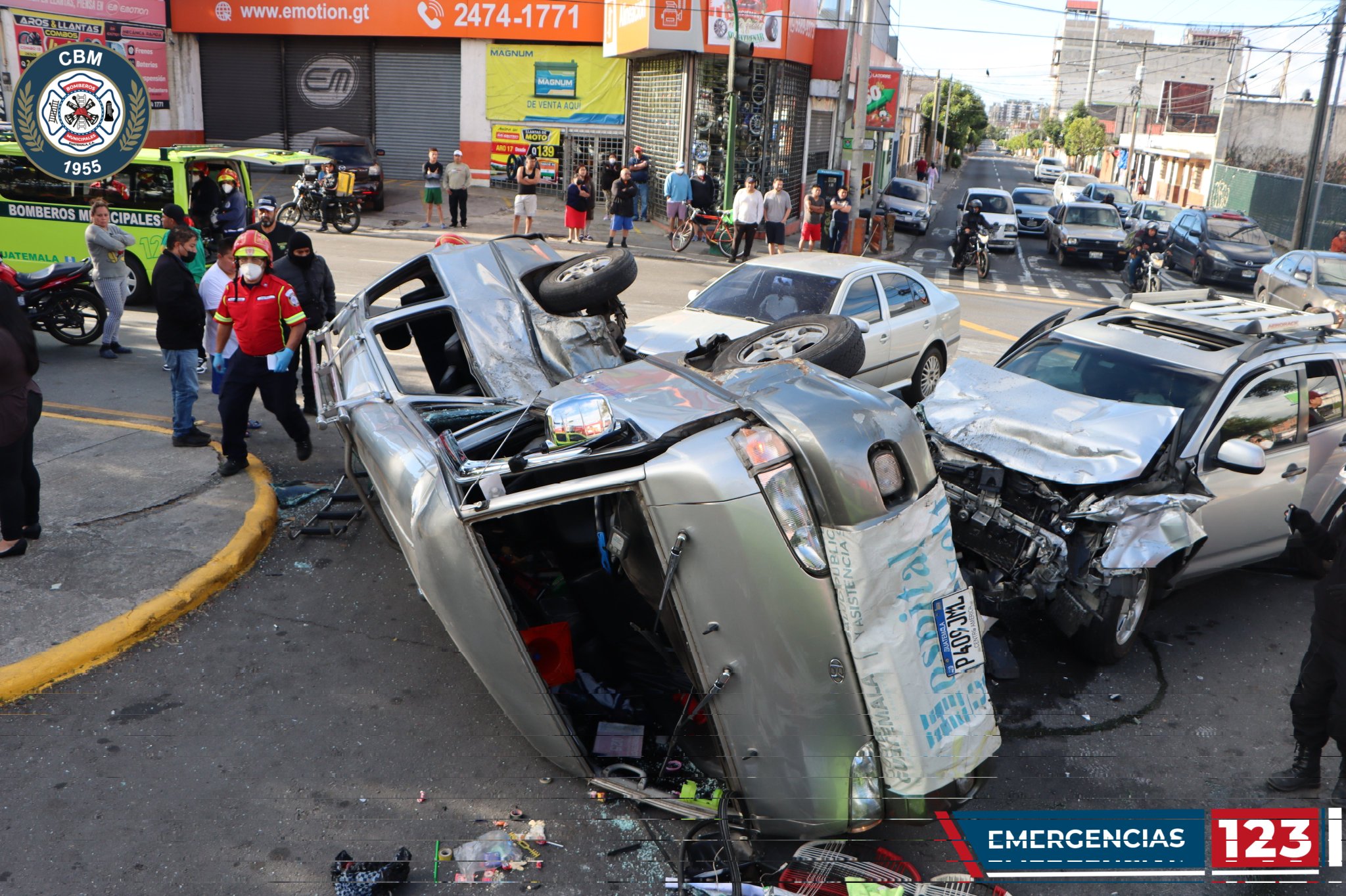 Al menos dos muertos y siete heridos por accidentes de tránsito en Navidad