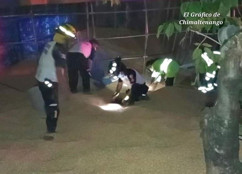 Se llevaban el maíz: al menos ocho personas quedan bajo toneladas de maíz cuando recogían producto de un camión volcado  