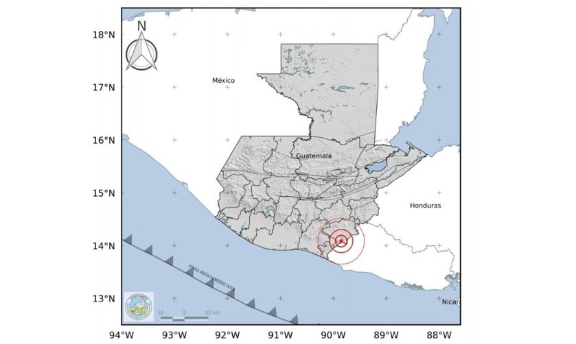 Continúa alerta por enjambre de temblores en Jutiapa y este lunes se registra uno de 4.1