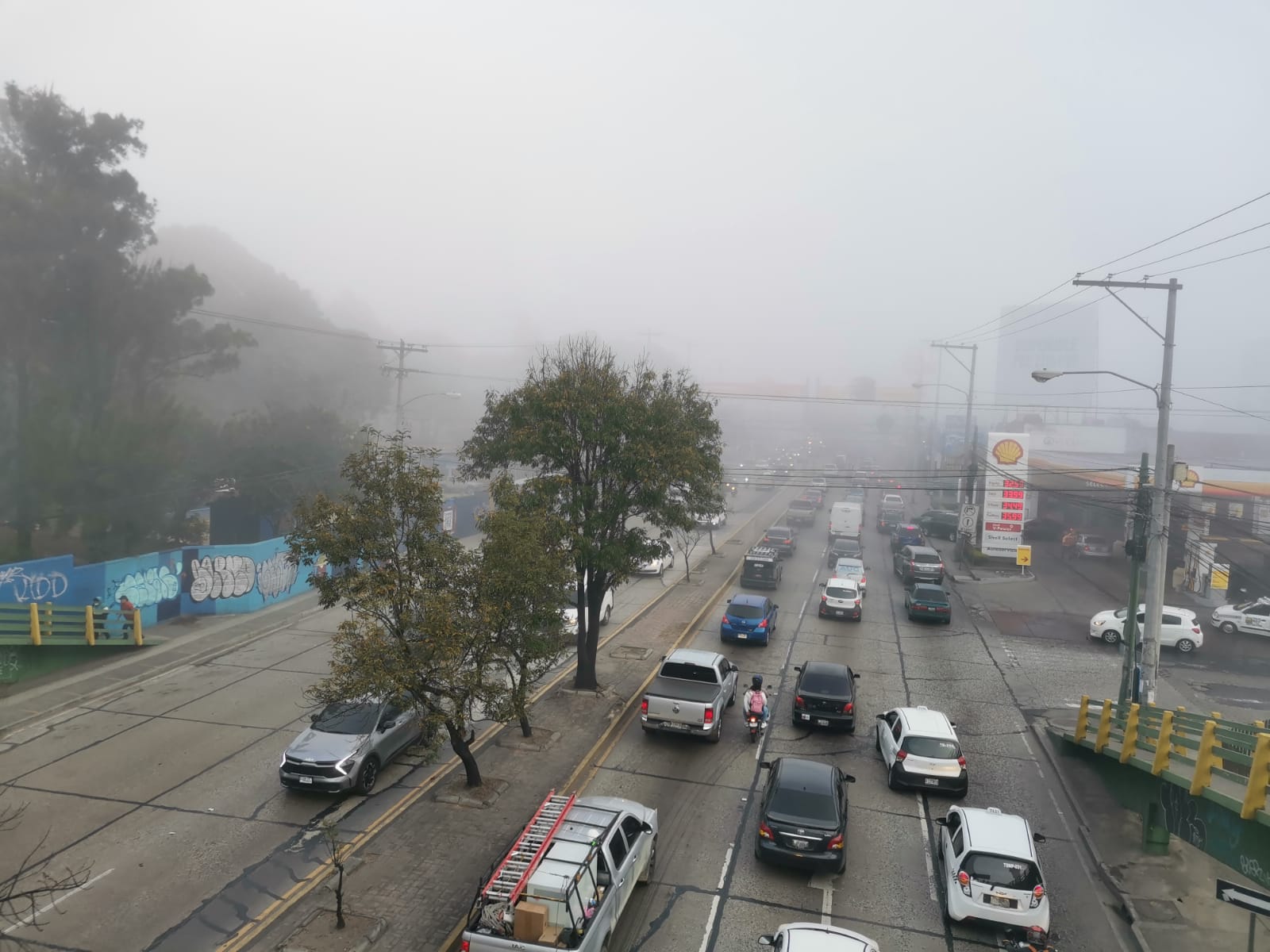 Imágenes: el área metropolitana amanece entre niebla y frío este lunes 16 de enero