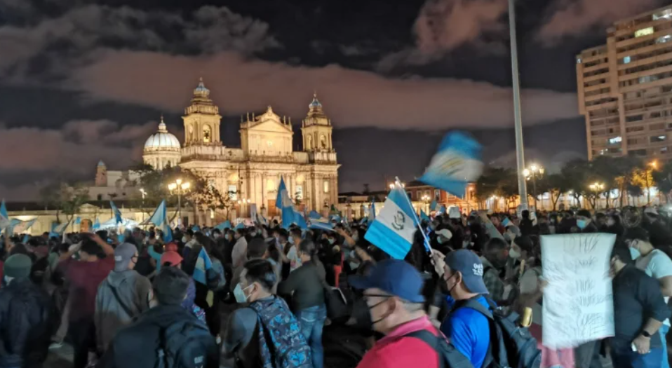 PROTESTA ANTICORRUPCIÓN