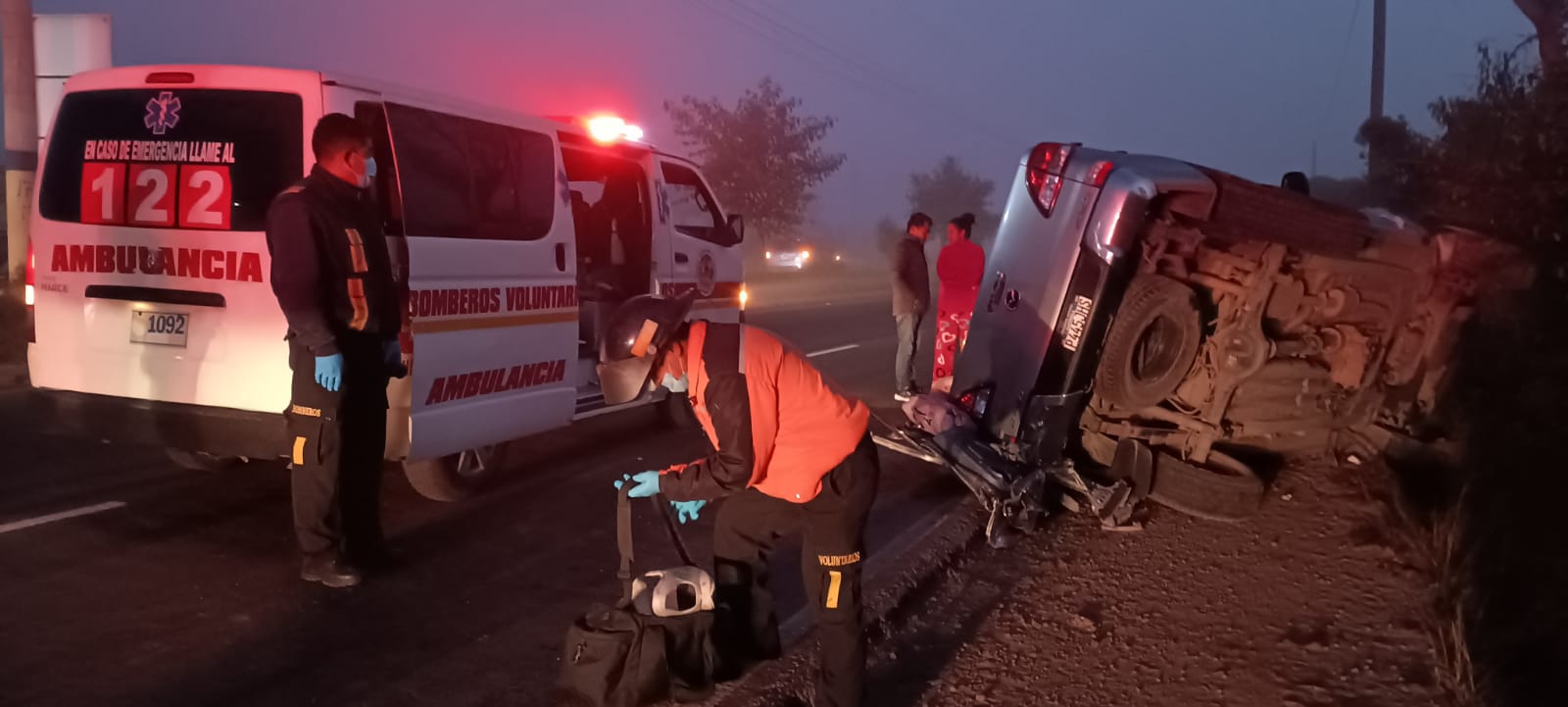 Fatales accidentes en Suchitepéquez y Quetzaltenango en inicio del 2023: tres muertos y cinco heridos