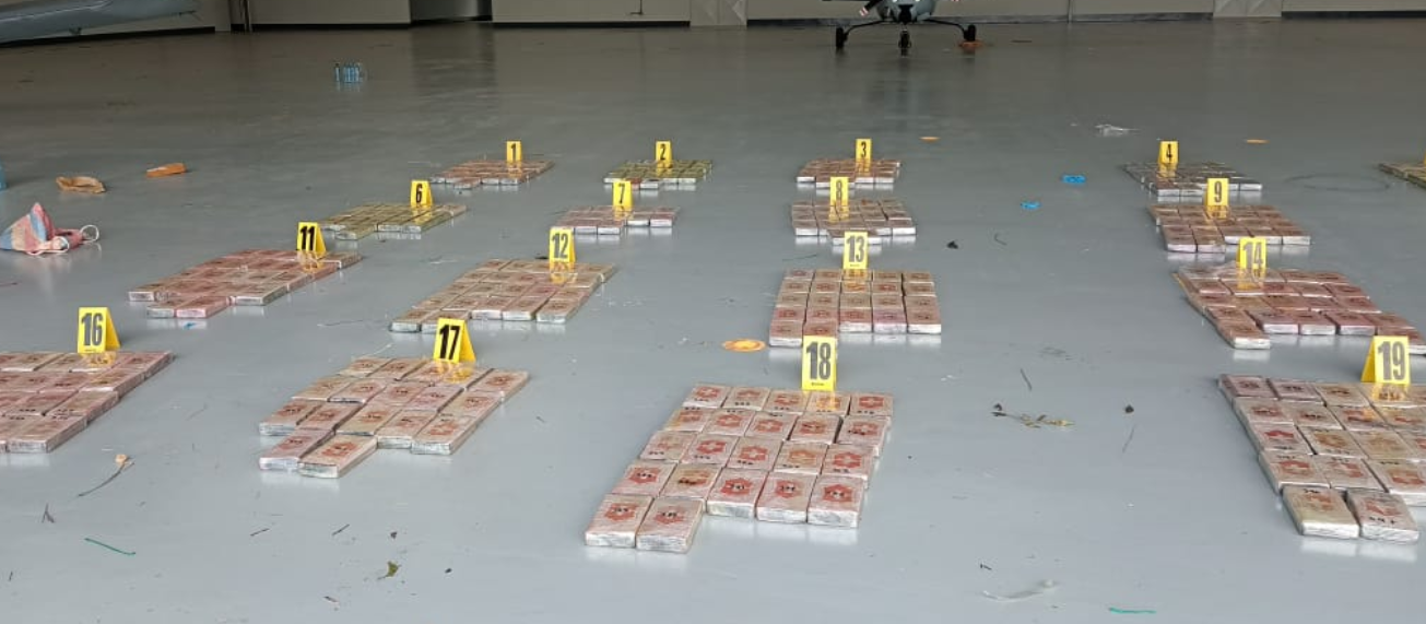 DROGA DECOMISADA EN PETÉN