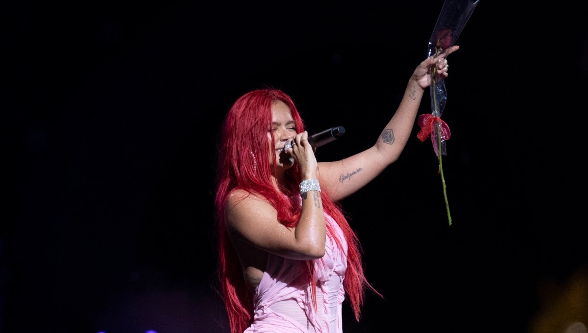 Así fue la sorpresa que se llevaron varios colombianos cuando Karol G apareció en un concierto de Alicia Keys