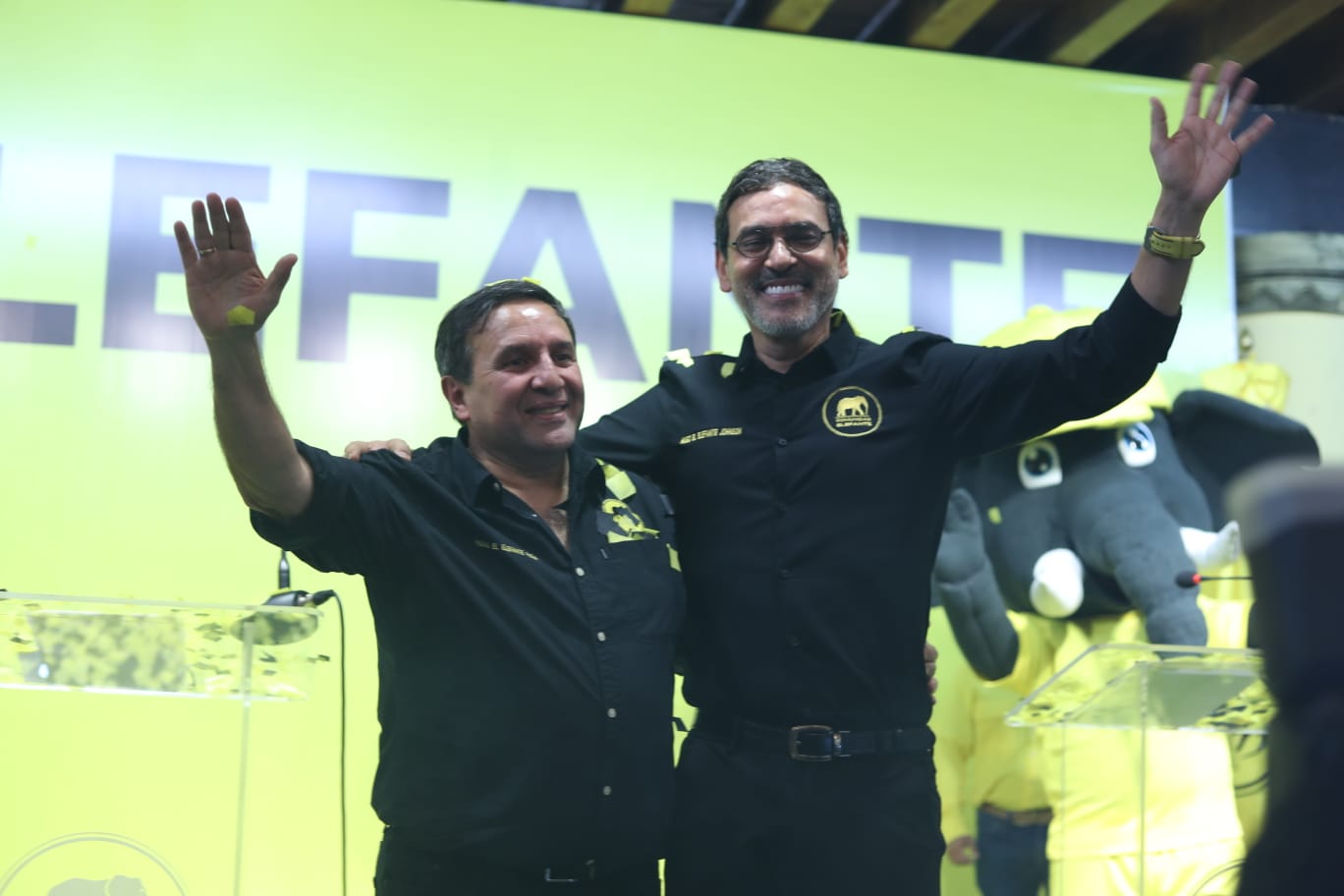 Comunidad Elefante proclama a Hugo Peña y Hugo Johnson como candidatos a la Presidencia y Vicepresidencia