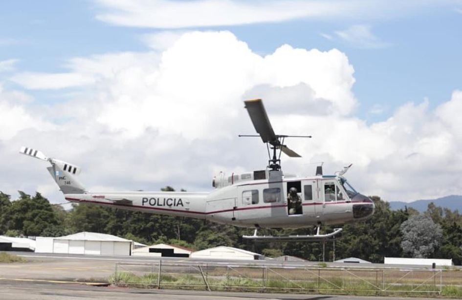 Así son las características que debe tener el helicóptero que el Mingob quiere adquirir para la lucha contra el narcotráfico
