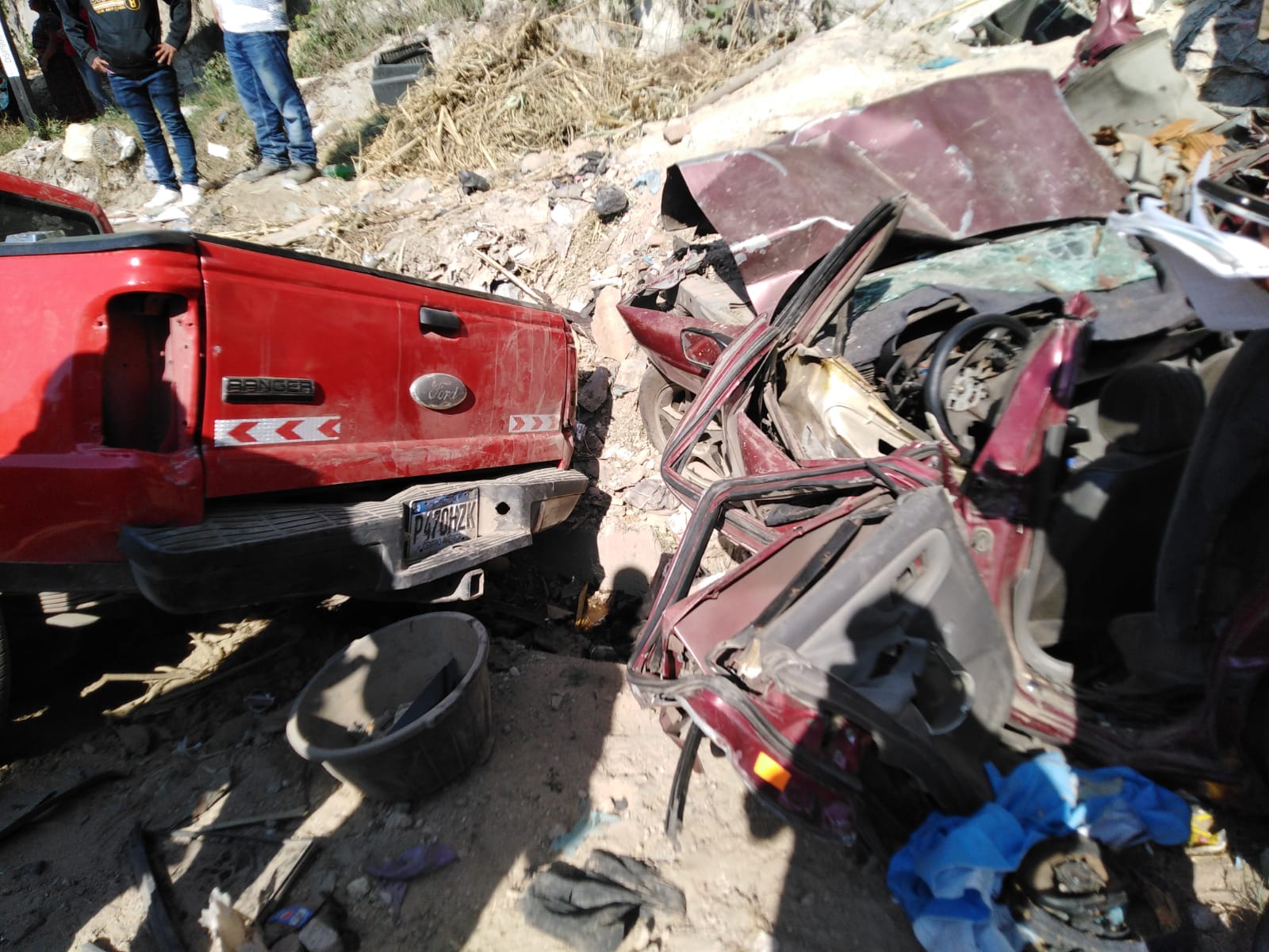 Accidente múltiple en Ciudad Quetzal (2)