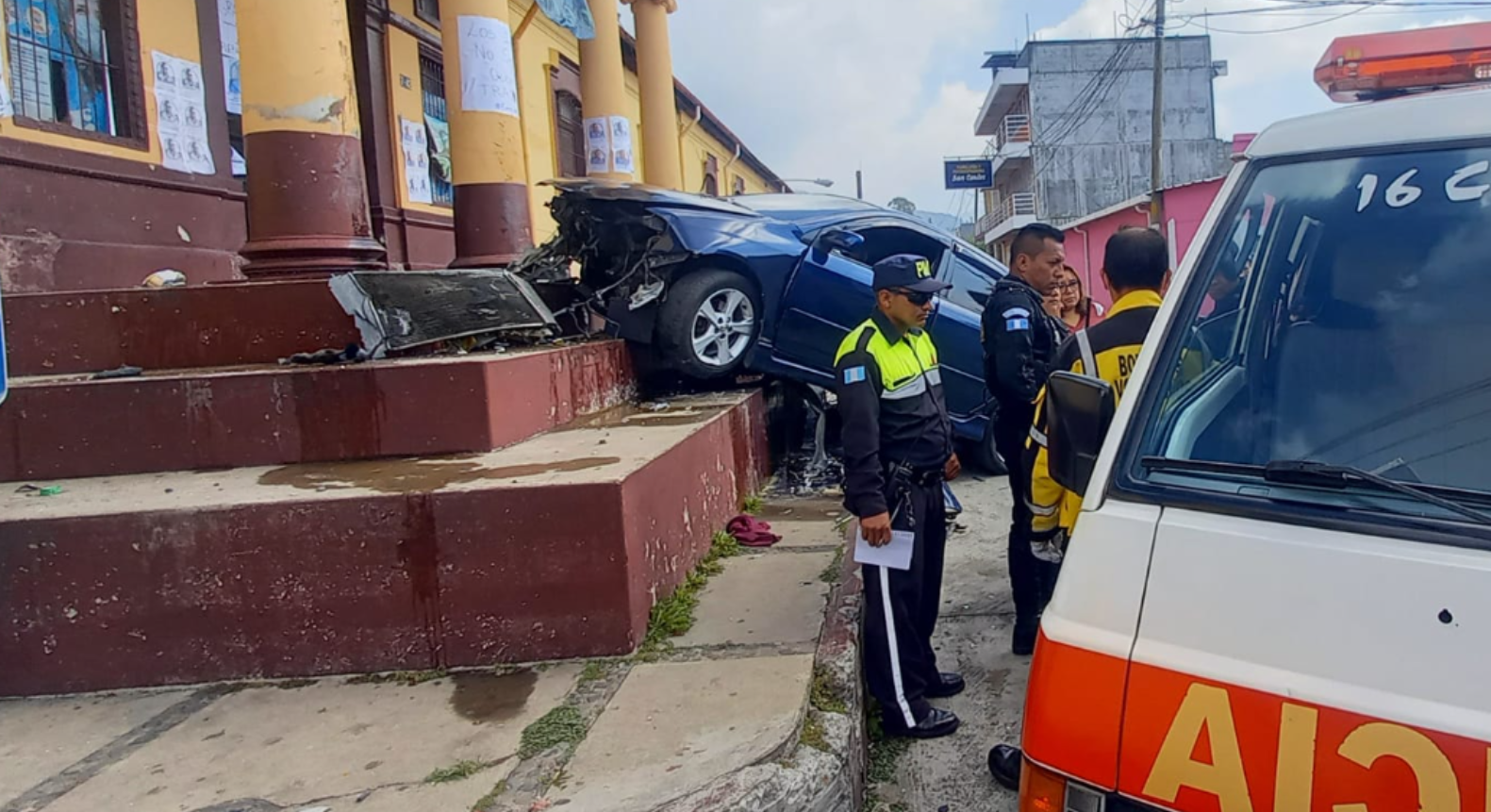 ACCIDENTE EN SAN MARCOS