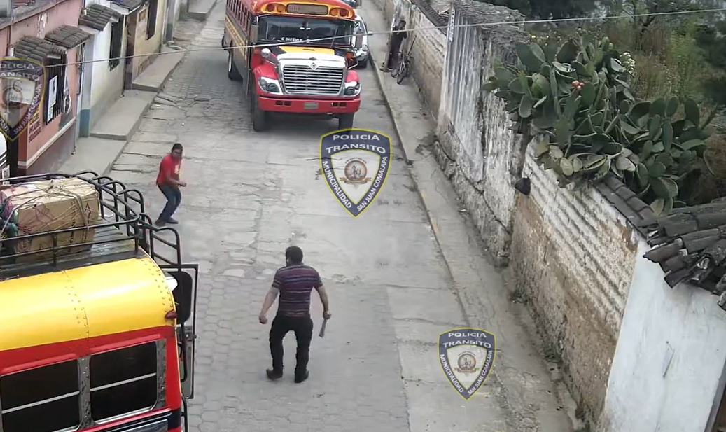 PELEA ENTRE CHOFERES EN COMALAPA